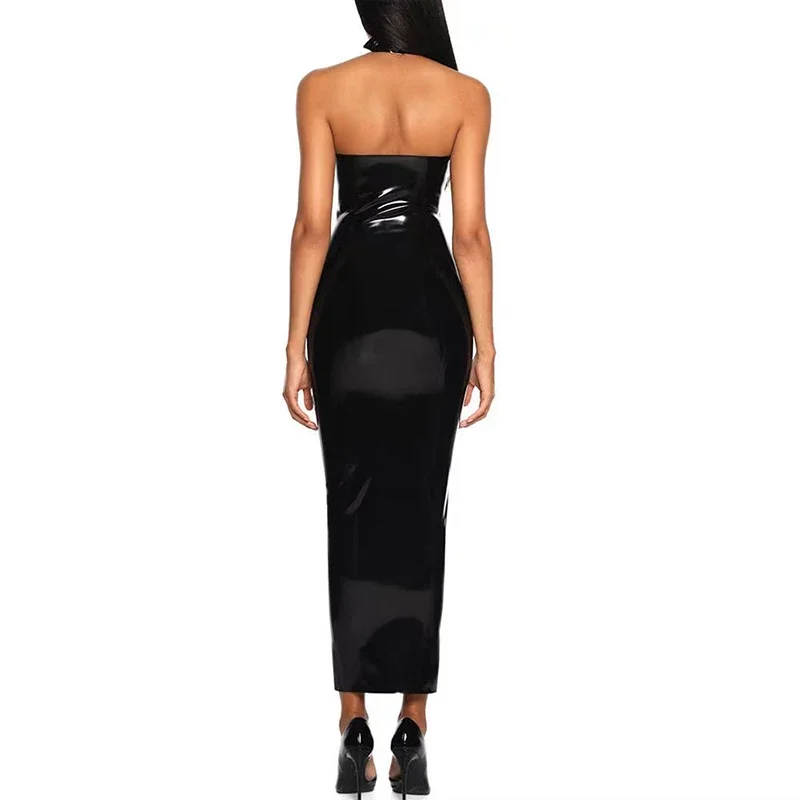 Robe sexy à col licou pour fem - Strapless Bra Backless avis et prix