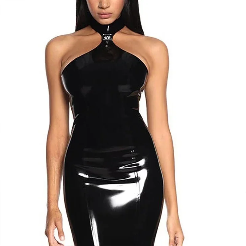 Robe sexy à col licou pour fem - Strapless Bra Backless avis et prix